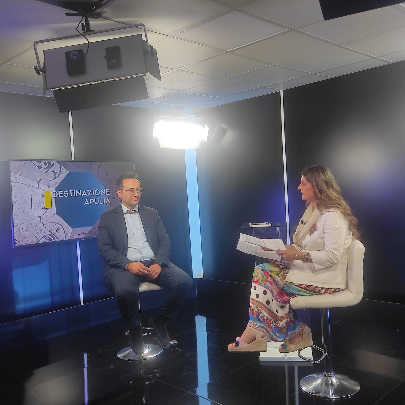 Delta TV Destinazione Apulia - Studio televisivo