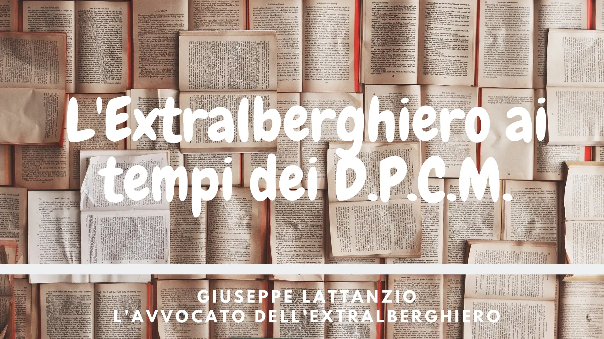 L'extralberghiero ai tempi dei D.P.C.M.