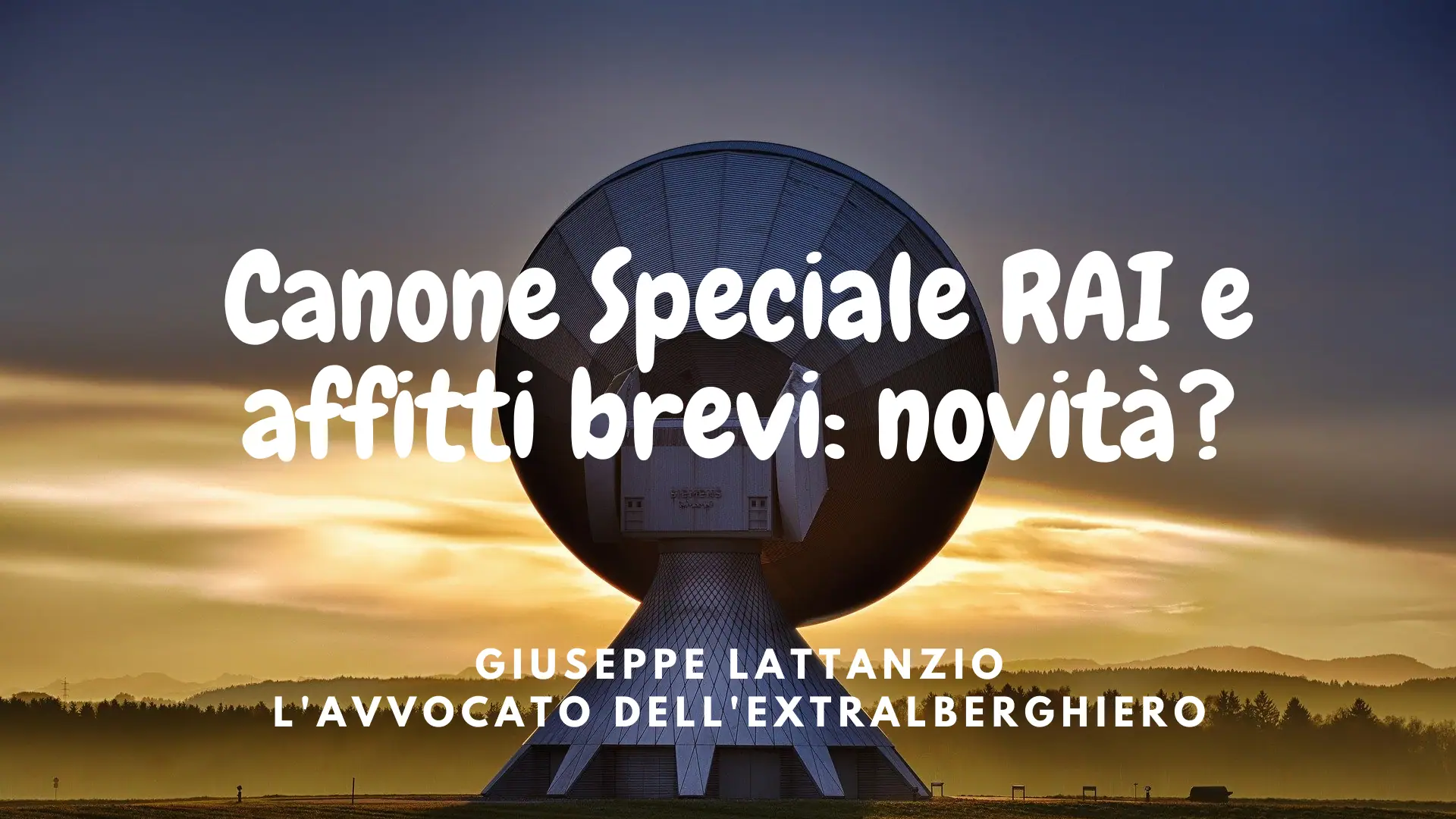 Canone Speciale RAI e affitti brevi: novità dalla legge di Bilancio 2020?