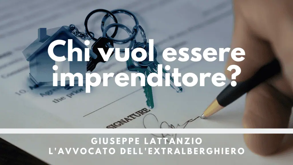 Chi vuol essere imprenditore?