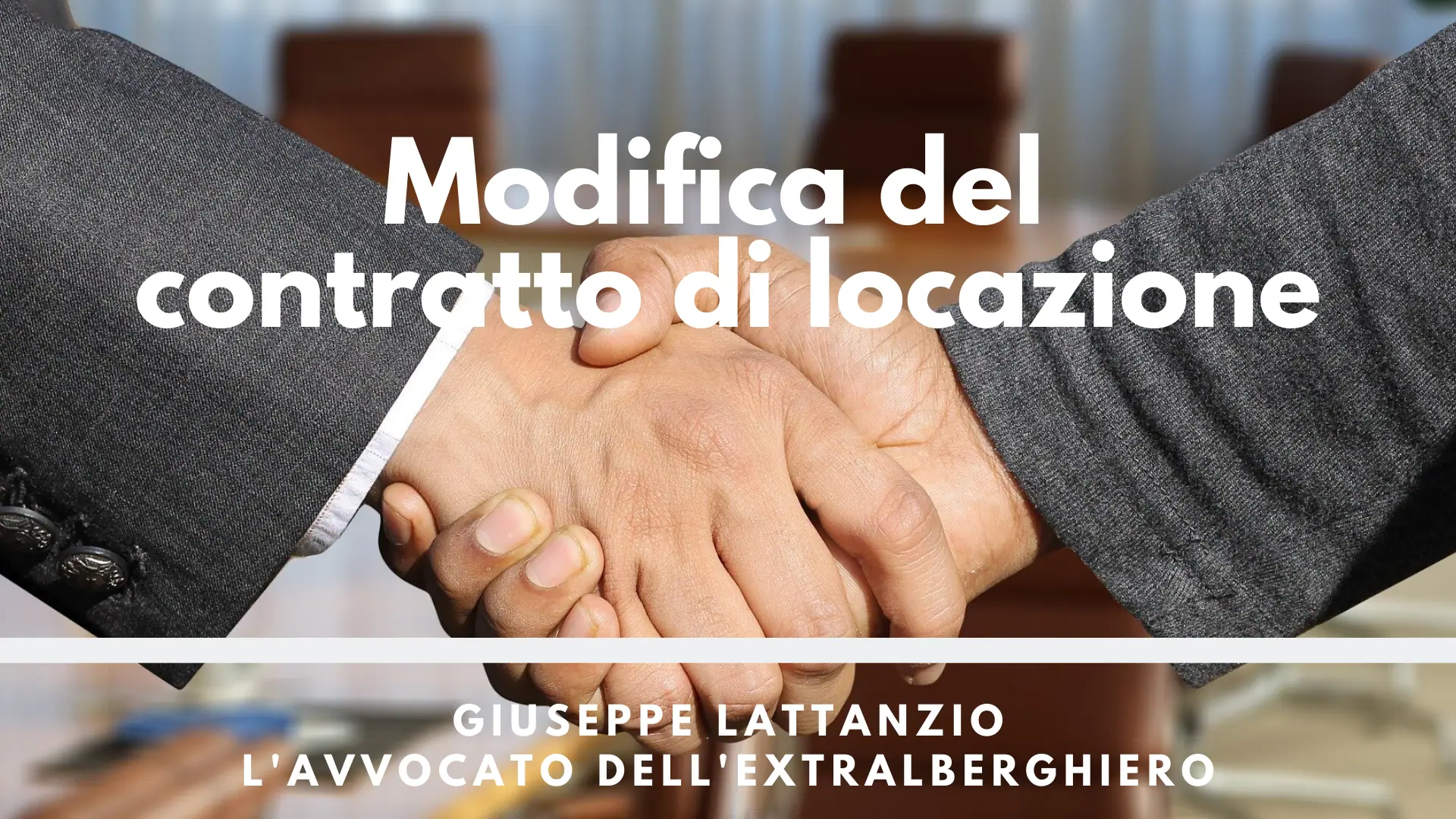 Coronavirus: modifica del contratto di locazione